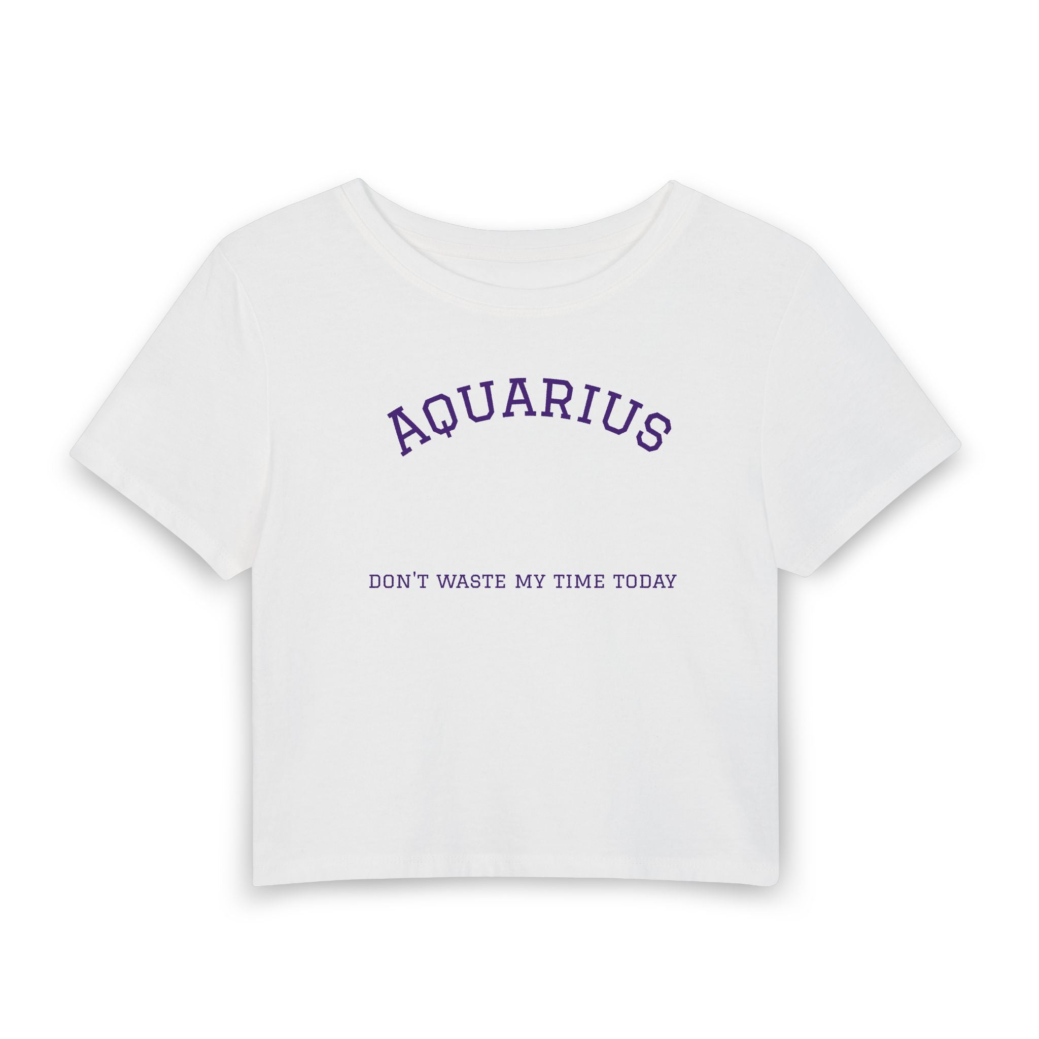Aquarius Women's Baby Tee